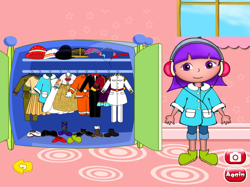 Alice's adventures dress up - educational free kids app games