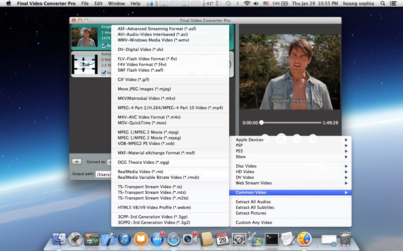 Screenshot #1 pour Final Video Converter Pro