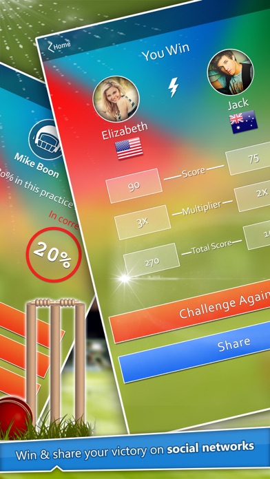Screenshot #3 pour Cricket Quiz