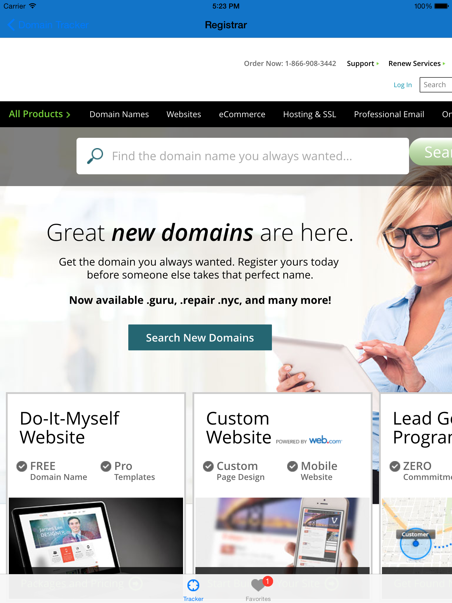 Domain Tracker
