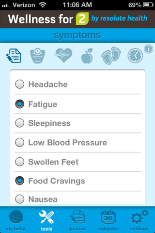 Wellness for 2: Pregnancy Wellness Toolkit for Mom & Baby screenshot 3