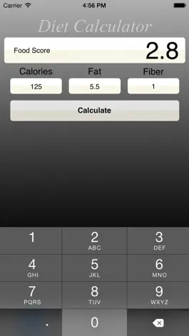 Game screenshot DietCalculator Free hack