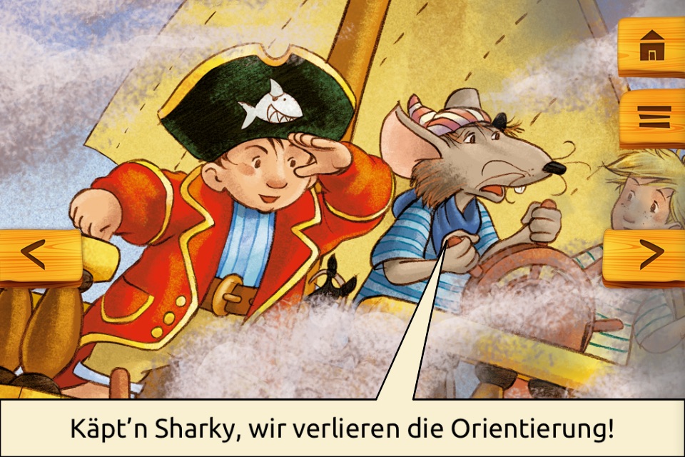 Käpt’n Sharky Piratenspaß zum Lesen und Spielen screenshot 4