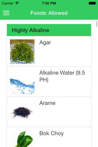 Alkaline Diet Guide screenshot 2