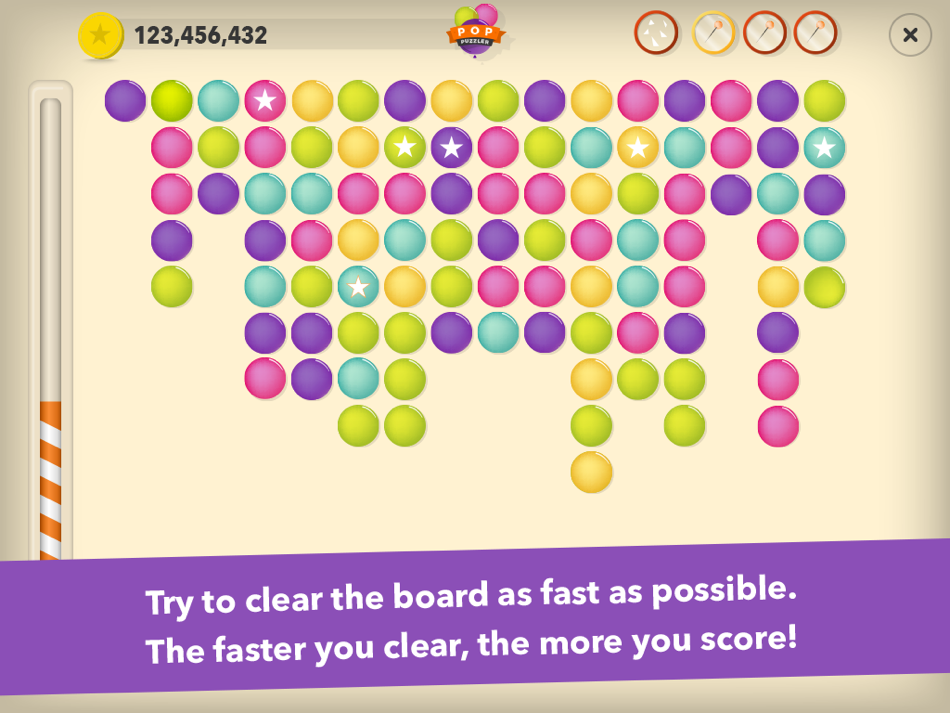 #3. Pop Puzzler Bubble Popping Game (iOS) By: Core 10 Gaming