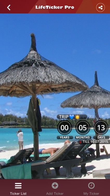 LifeTicker Pro - Ultimate Countdown Event Reminder & Life Analytics! screenshot-2