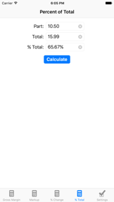 SalesCalc screenshot