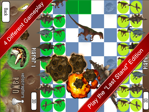 Dino Chess 3D For Kids iPad screenshot