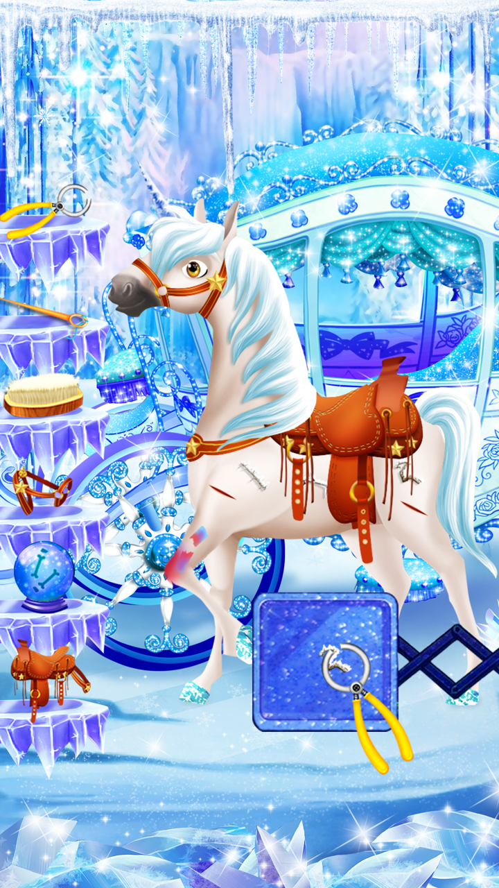 Mommy Queen's Newborn Ice Baby - Infant Child & Birth Care Games screenshot 5