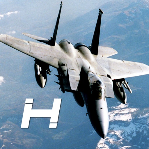 3D Fighter Jet Hurricane - Air Plane Combat Storm Icon