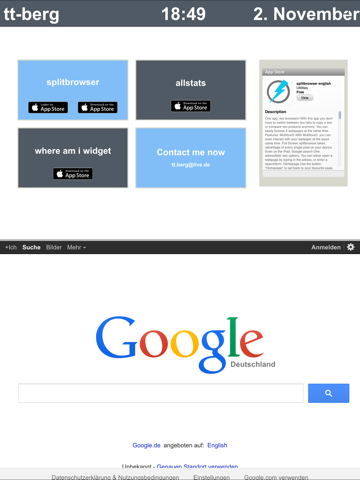Screenshot #6 pour splitbrowser