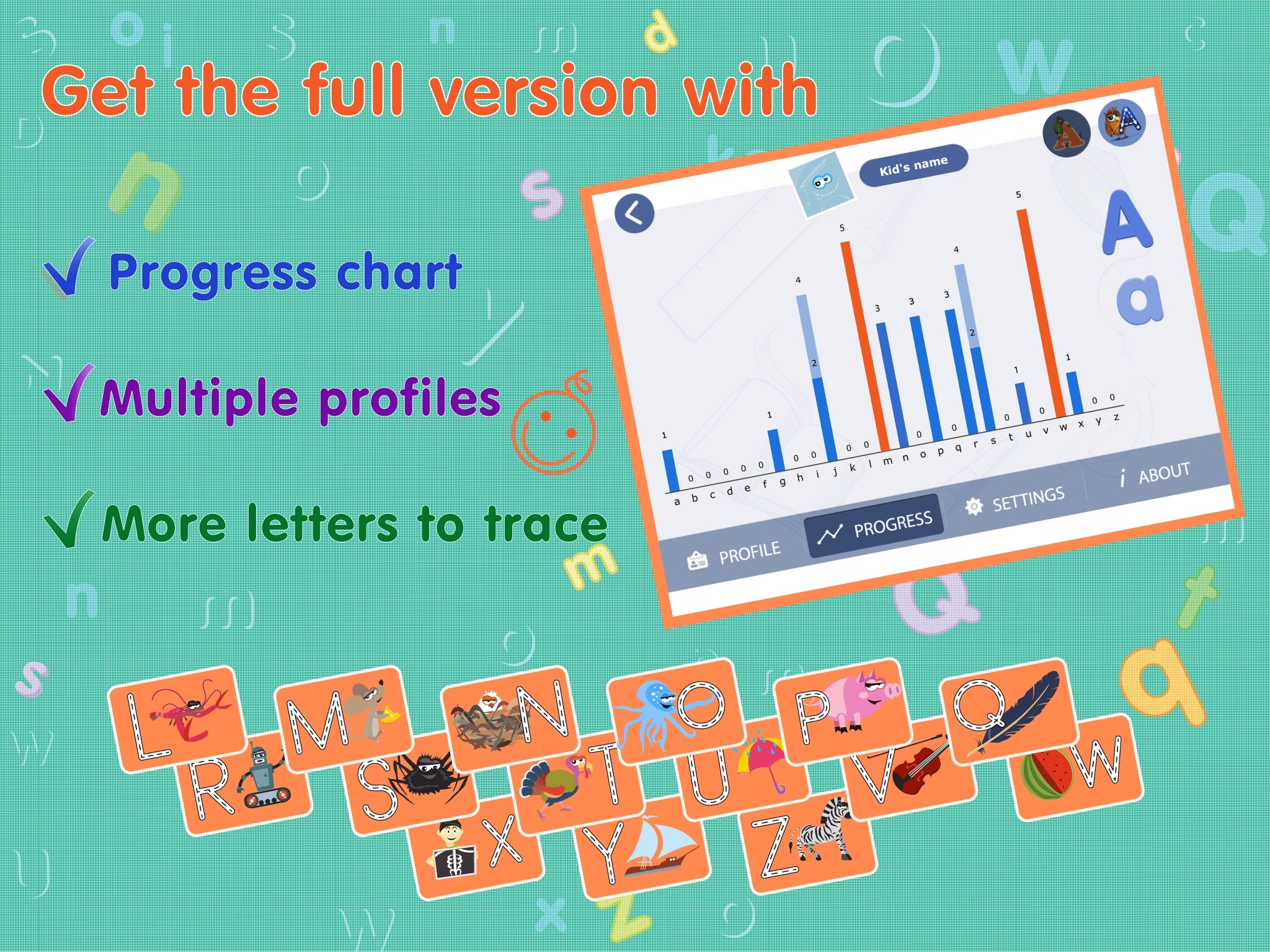 Kids Learn English Phonetics & Writing ABC Letters at App Store ...