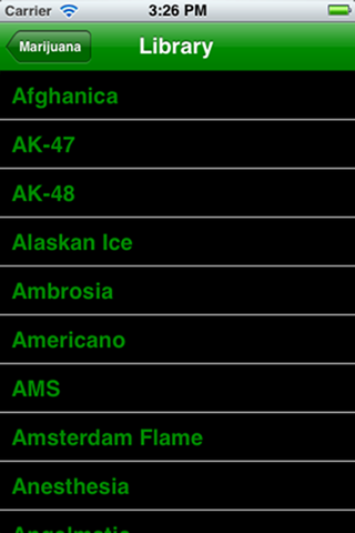 Marijuana Handbook screenshot 2