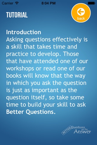 "Aged Carers Toolkit" by Better Questions screenshot 2