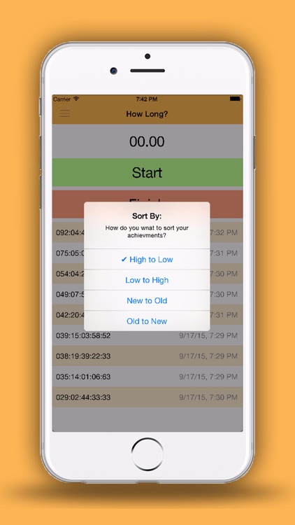 How Long? Record Time!