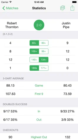 Game screenshot Pocket Darts Scorer Free apk
