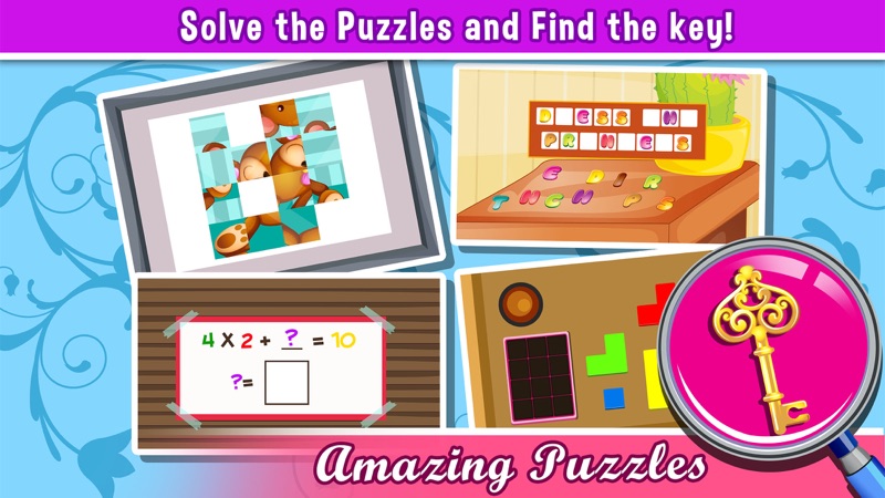 A Princess Hollywood Hidden Object Puzzle - can u escape in a rising pics game for teenage girl stars screenshot 2