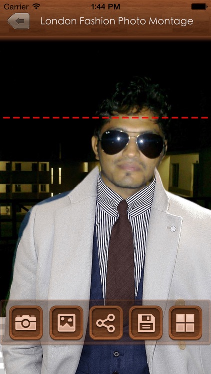 London Fashion Photo Montage: Men Suit App