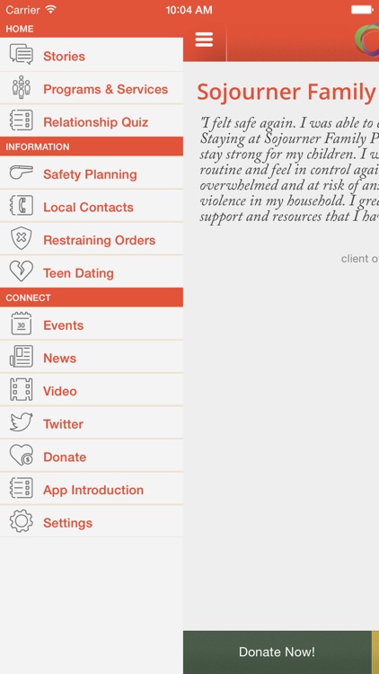 Sojourner Family Peace Center