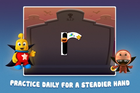 Graveyard Trace ABC - Lowercase FREE screenshot 3