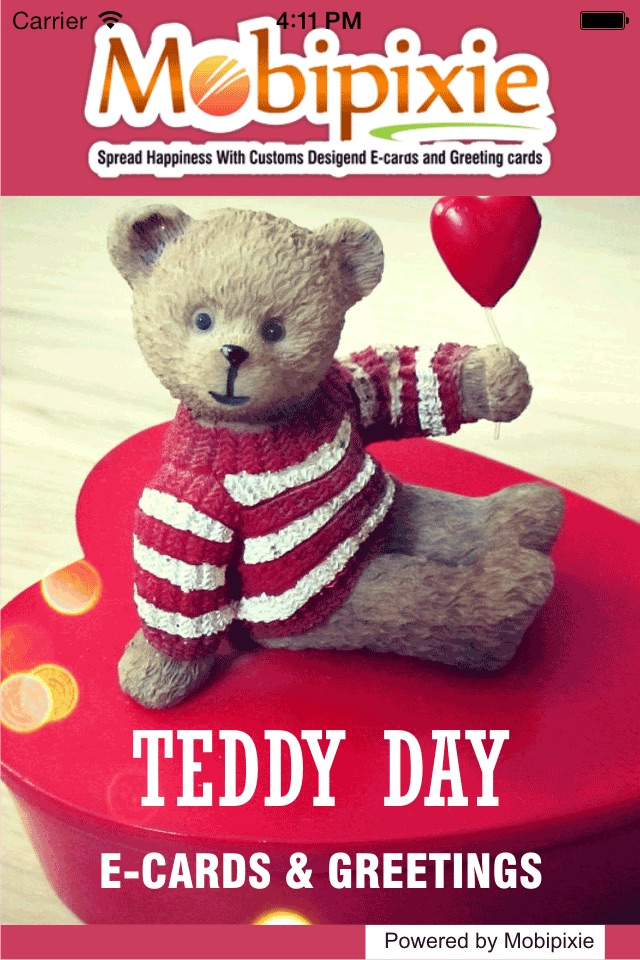 Teddy bear eCards & greetings screenshot 2