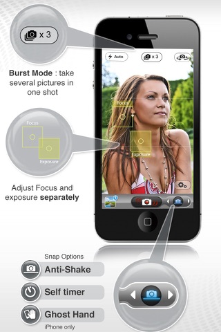 PicItEasy – Burst Camera with Timer, Stabilizer and Anti-Shake screenshot 2