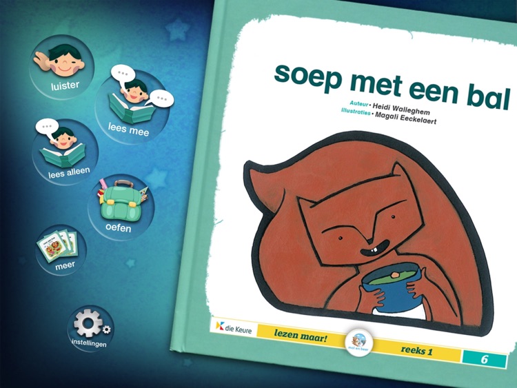 lezen maar! soep met een bal