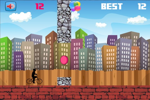 Jumpy BMX - Cool Bike Rider Jump Skill FREE screenshot 3