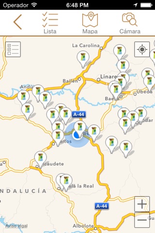 Castillos y Fortalezas de Jaén screenshot 3