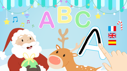 Screenshot #1 pour ABC : Alphabet de Noël - Apprendre l'Alphabet