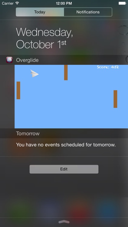 Overglide - Widget Game