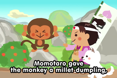 Momotaro (FREE)  - Jajajajan Kids Song & Coloring picture book series screenshot 4