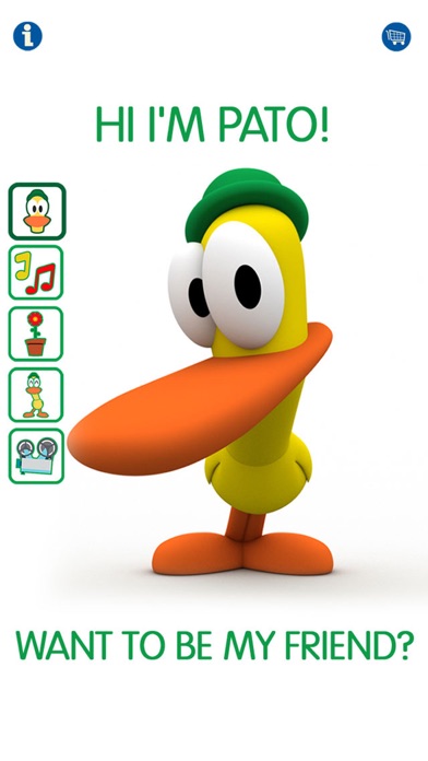 How to cancel & delete Talking Pato – Pocoyo’s Best from iphone & ipad 1