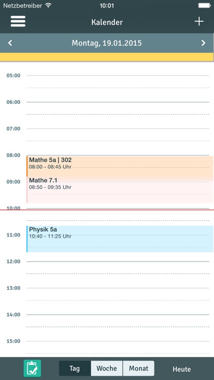 LehrerApp, der digitale Lehrerkalender