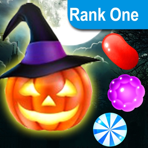 Trick or Treat Heroes - Match yummy candy and swipe halloween sweets to collect magic gems Icon