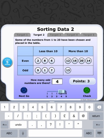 Numeracy Warm Up - Sorting Data 2 screenshot 2