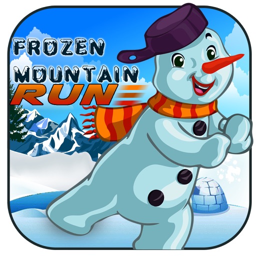 Frozen Mountain Run | Adventure, Skill and Run Game icon