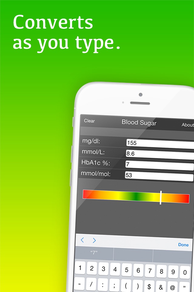 Mila's Blood Sugar Conversion Calculator - FREE screenshot 2