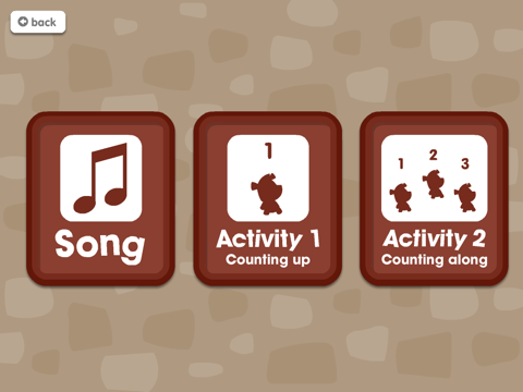 Five Brown Teddies iPad screenshot