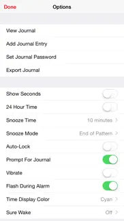 progressive alarm clock iphone screenshot 4