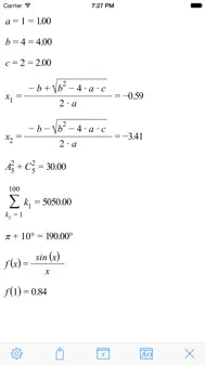 Formula Calc - Reimagined the Calculator iphone bilder 2