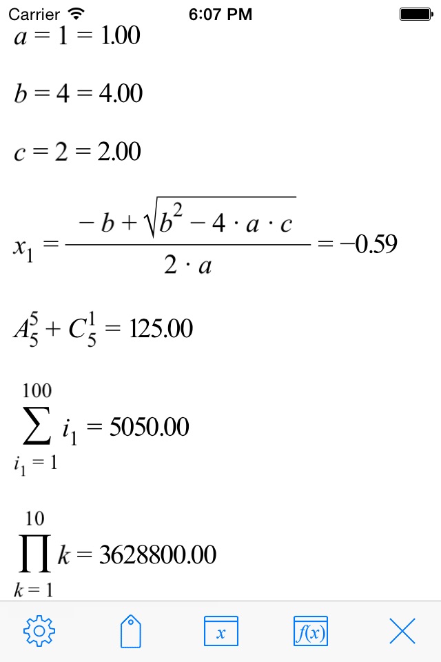 Formula Calc - Reimagined the Calculator screenshot 3