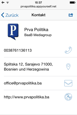 Prva Politika screenshot 2