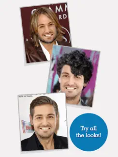 FACEinHOLE® Hairstyles for Men - Change your haircut and try a cool new look iPad image 3