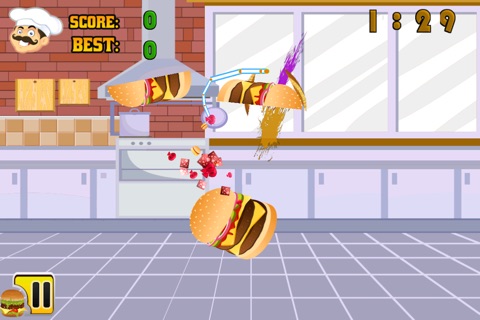 Super Burger Diner Fight Lite - Yummy Food Slash Challenge screenshot 4