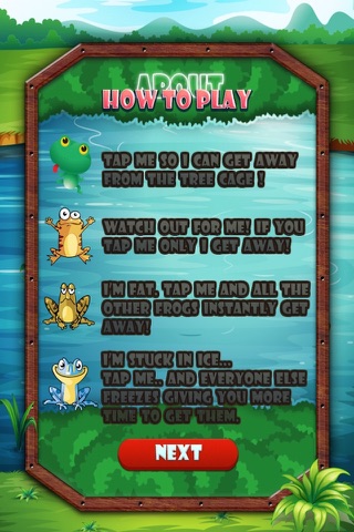 Frogs Fall - Tap And Pocket Them screenshot 2