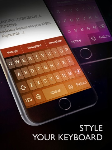 Screenshot #4 pour Keyboard - Color keyboard themes