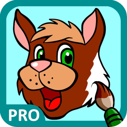 Animal Coloring Book Pro iOS App