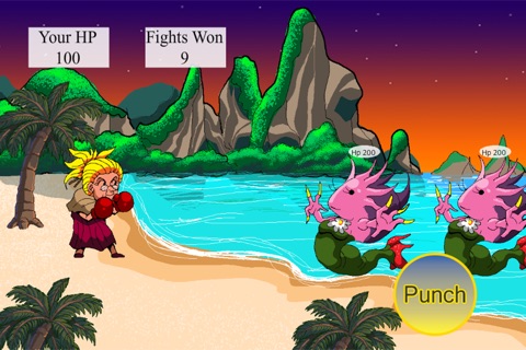 Granny Fighting By the Sea screenshot 4