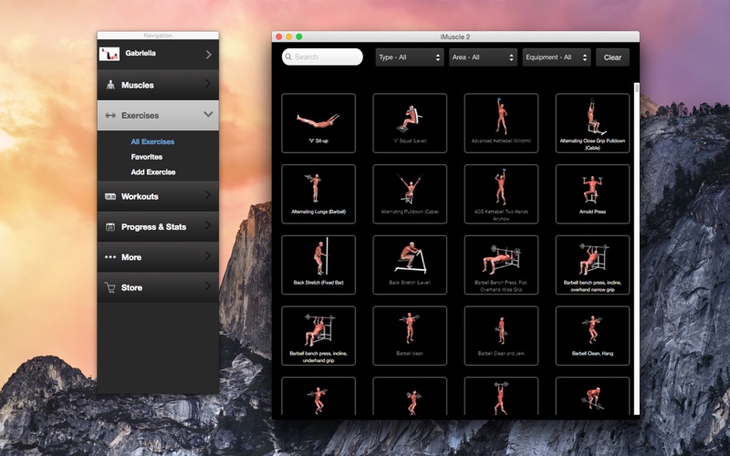 Screenshot #2 pour iMuscle 2